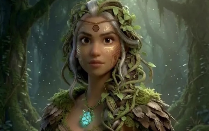 Amara, the guide inside Lôr